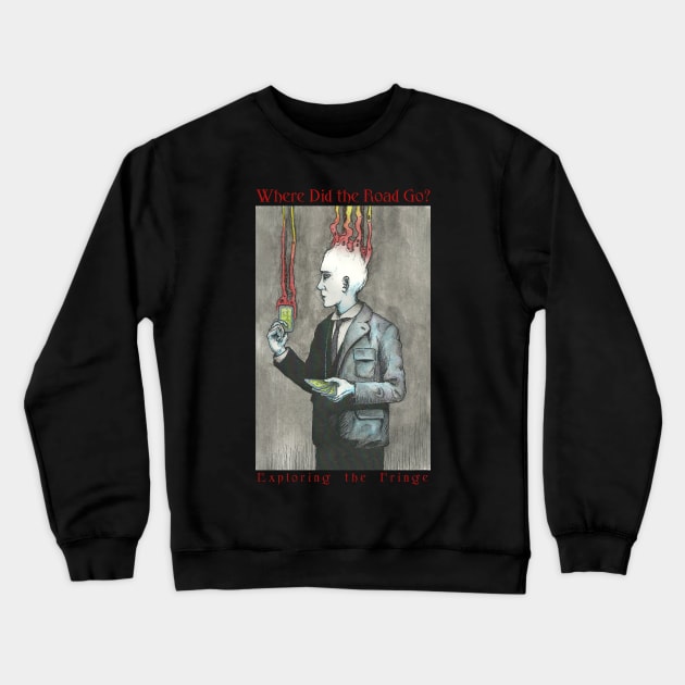 Your Card? Burning Tarot WDTRG Shirt Crewneck Sweatshirt by Seriah